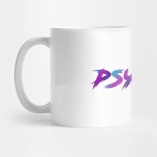 Psyche! 90s Slang in 90s Colors Mug